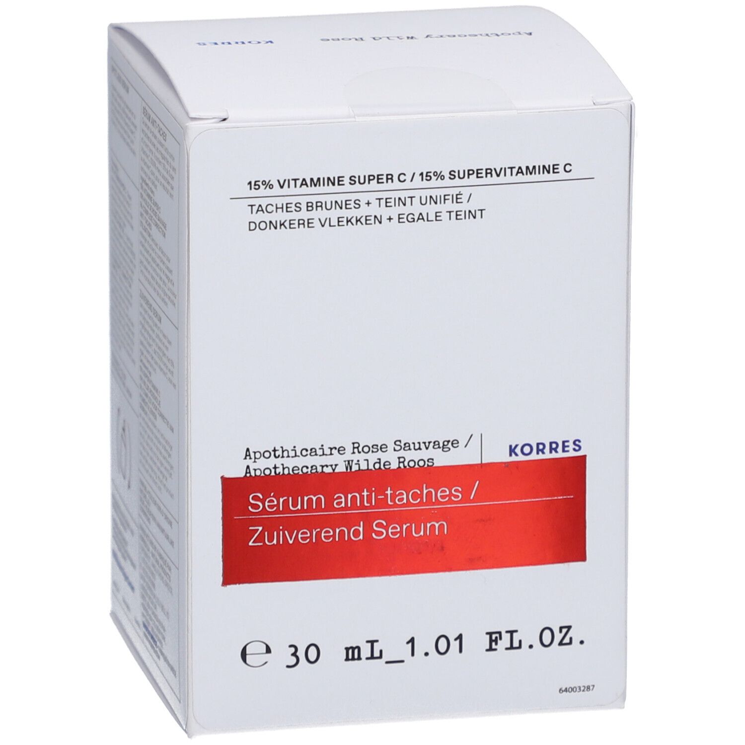 Korres Sérum Anti-Taches Apothicaire Rose Sauvage