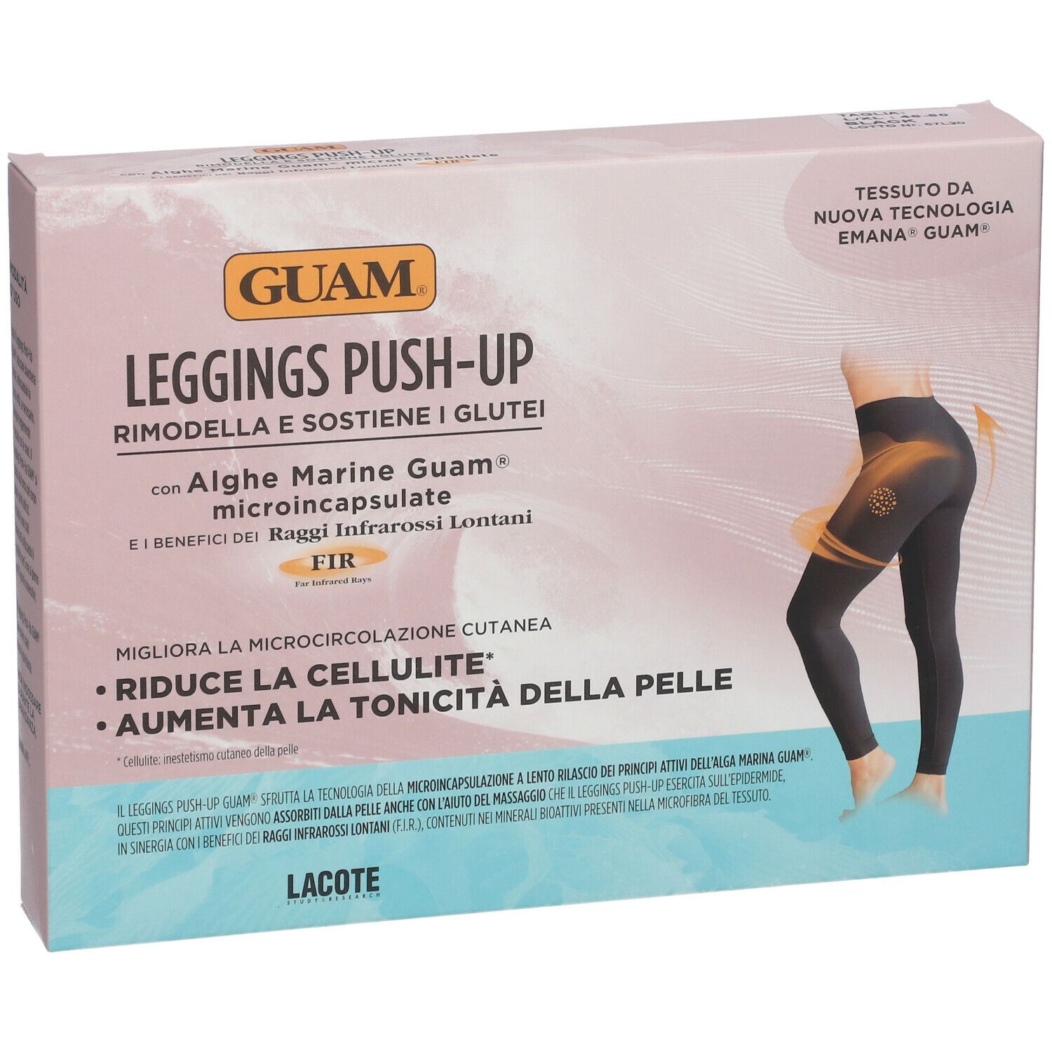 GUAM® Push-Up Leggings L-XL