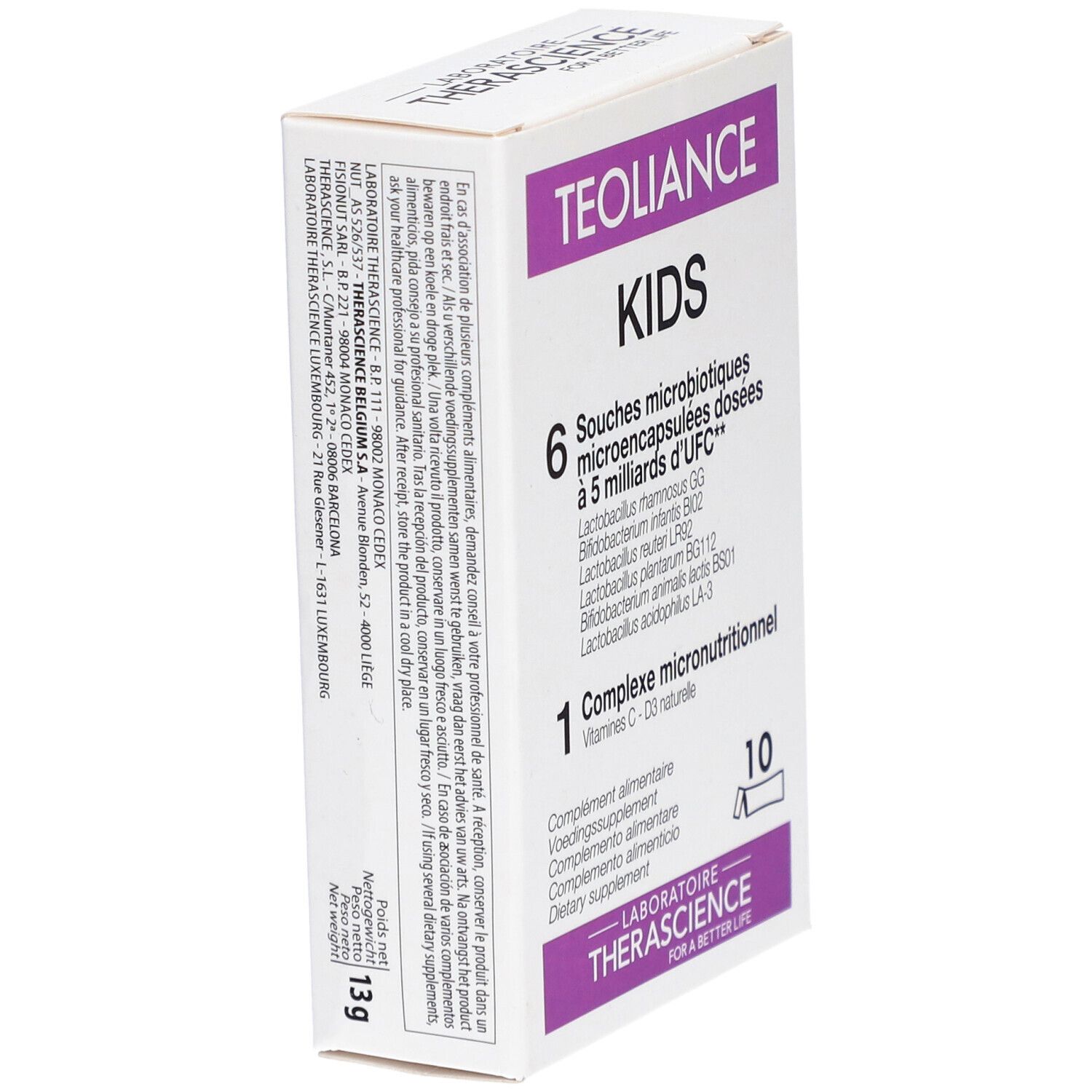Thérascience Teoliance Kids Microbiotiques Enfants
