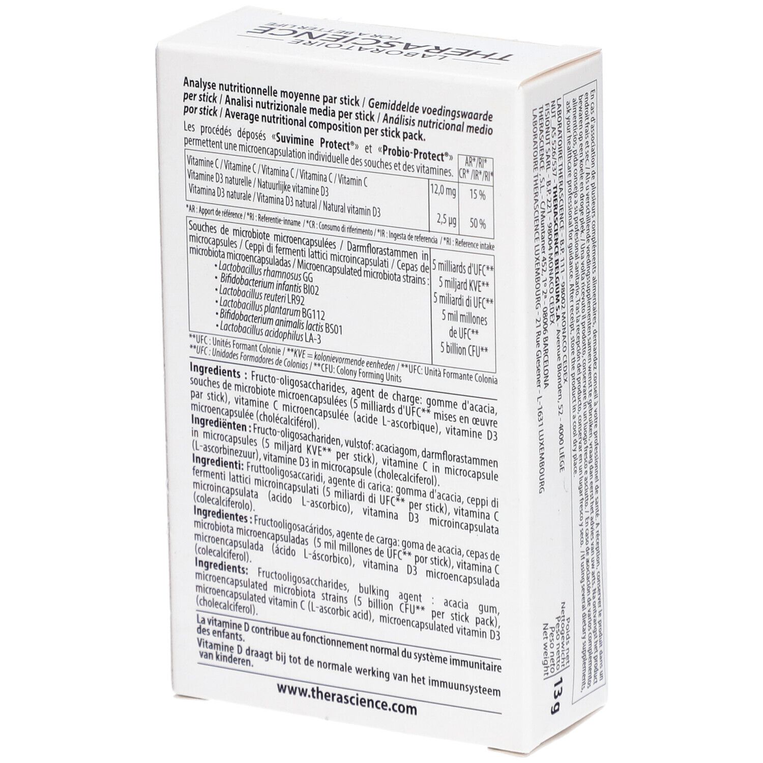 Thérascience Teoliance Kids Microbiotiques Enfants
