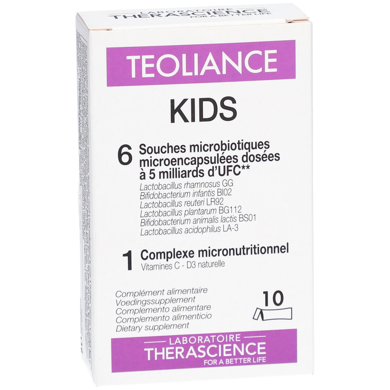 Thérascience Teoliance Kids Microbiotiques Enfants