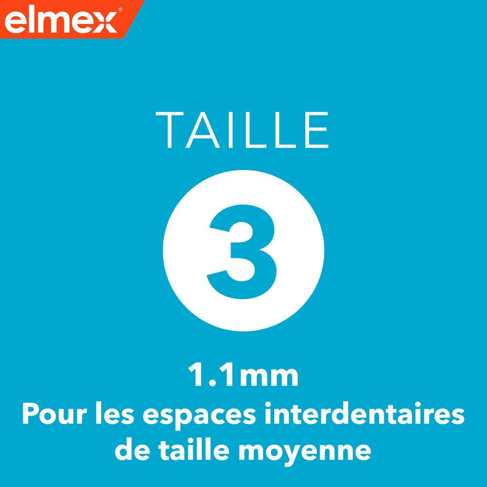 Elmex® Brossettes interdentaires 1,1 mm taille 3