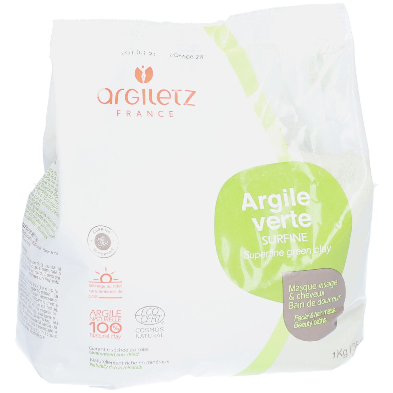 Argiletz Argile Verte Surfine