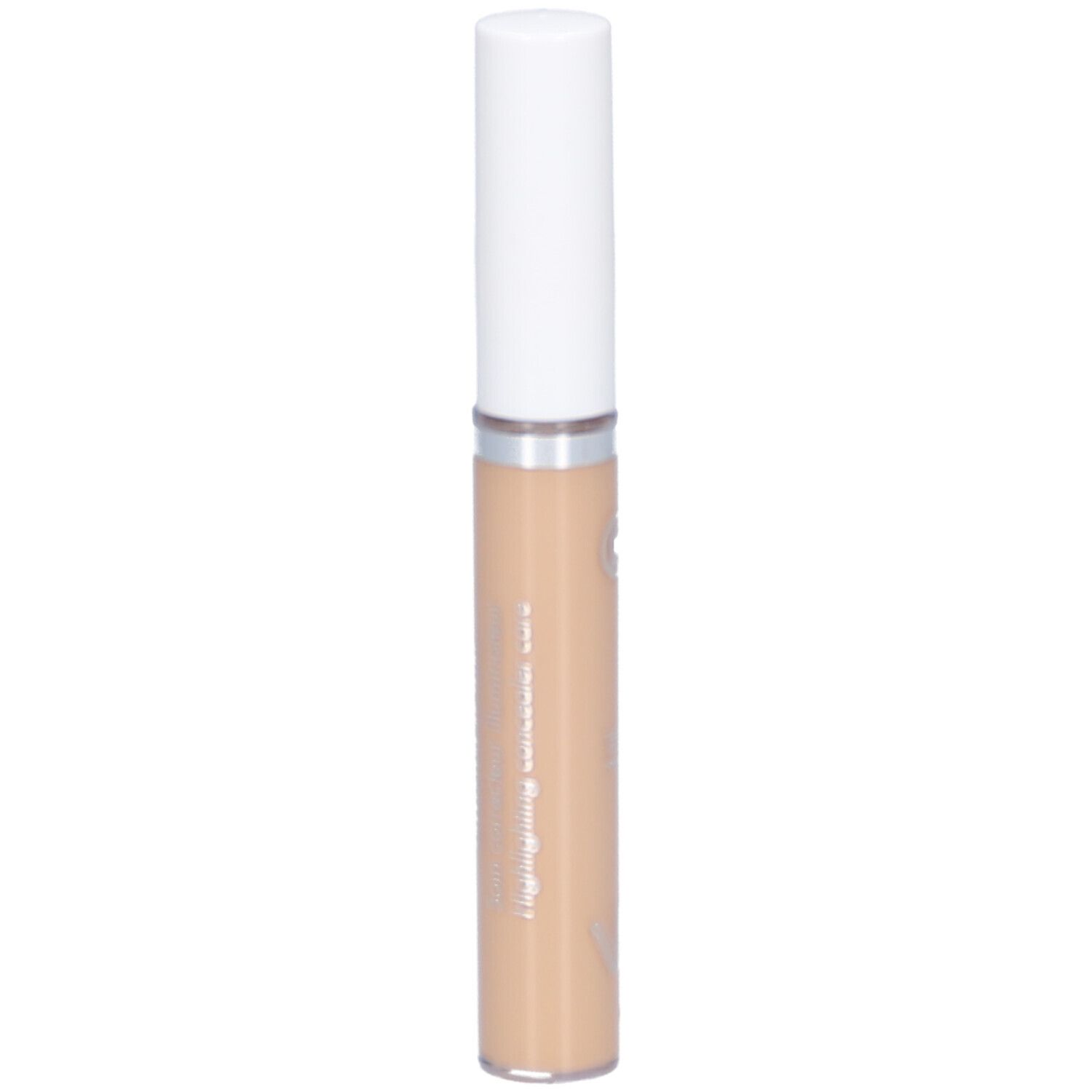 Beige Concealer-Stift mit weißem Deckel. Aufschrift Couvrance.