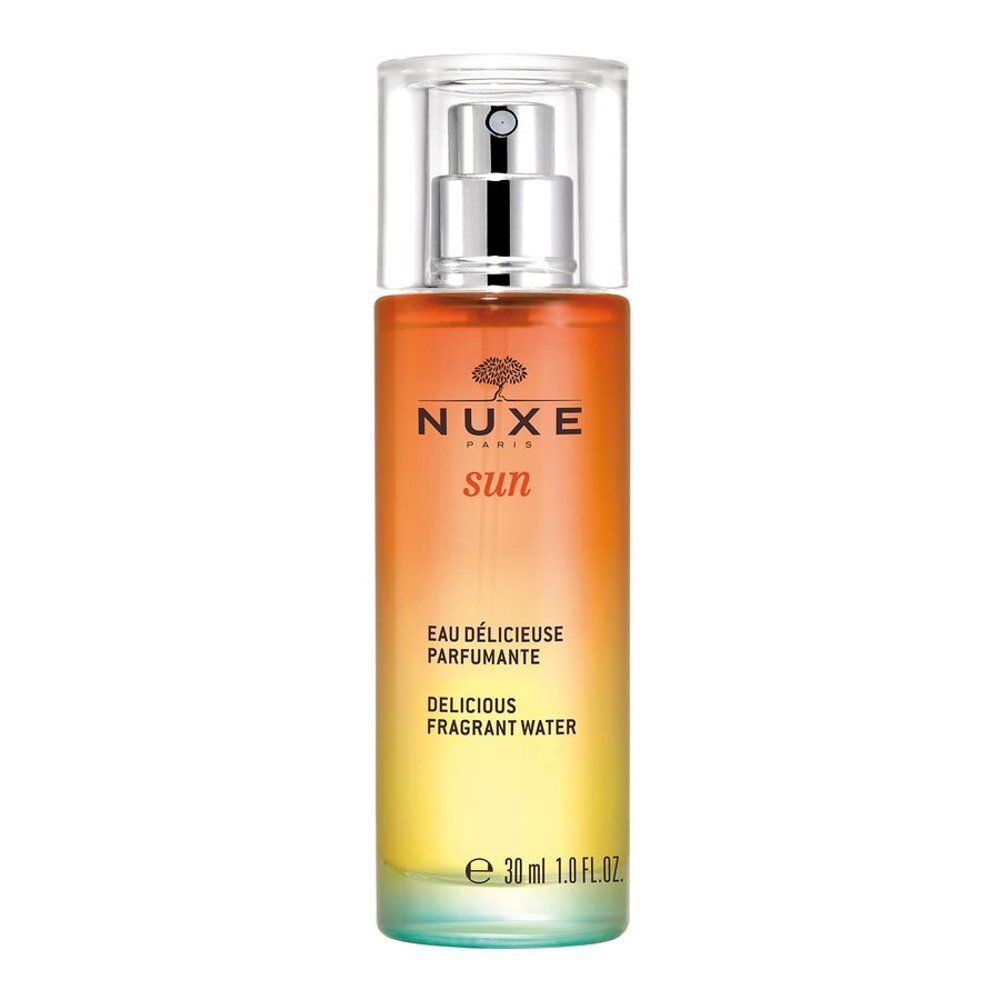 Flacon Nuxe Sun Eau Délicieuse Parfumante avec spray, 30ml.