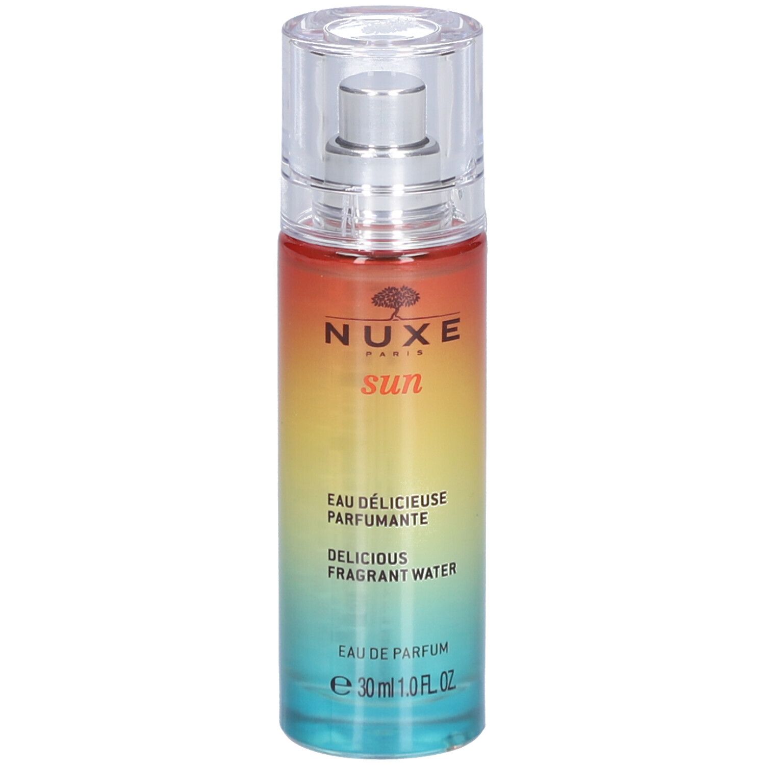 Nuxe Sun Eau Délicieuse Parfumante Flakon mit Sprühkopf, 30ml.