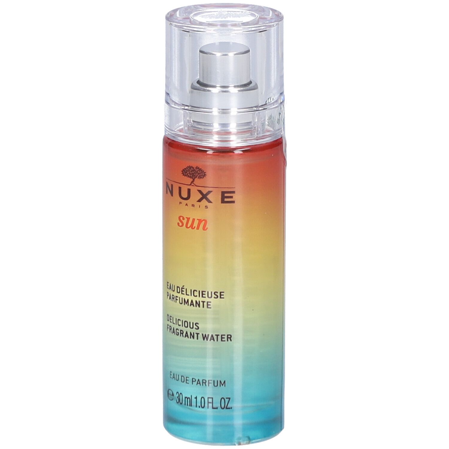 Nuxe Sun Eau Délicieuse Parfumante Flakon mit Sprühkopf, 30ml.