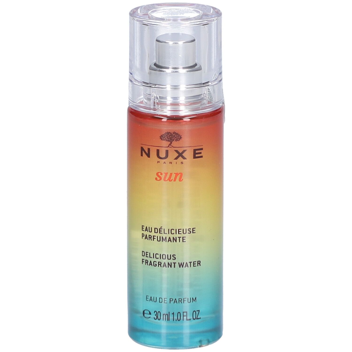 Nuxe Sun Eau Délicieuse Parfumante Flakon mit Sprühkopf, 30ml.