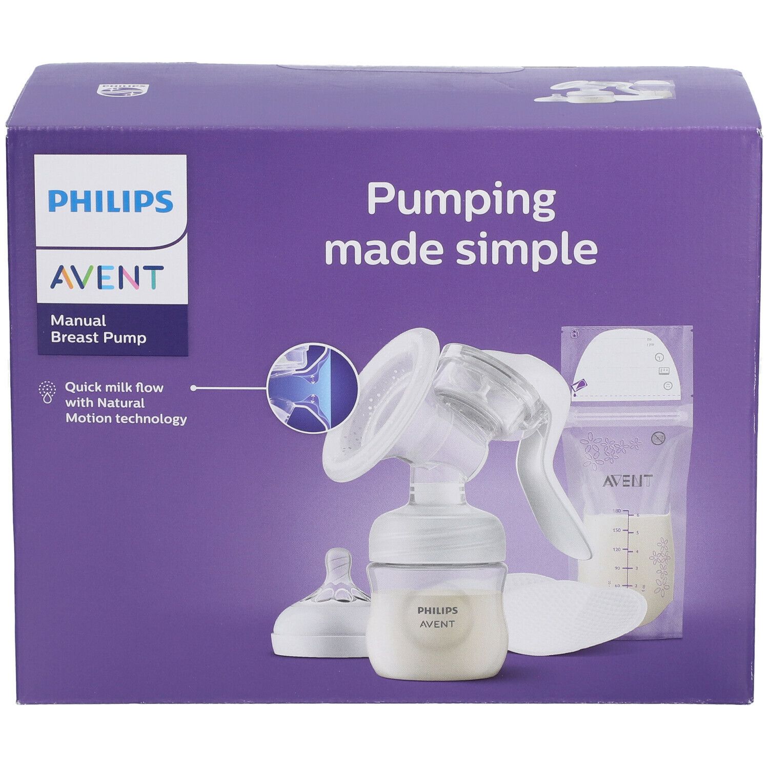 PHILIPS Avent Tire Lait Manuel Natural Motion Set SCF430