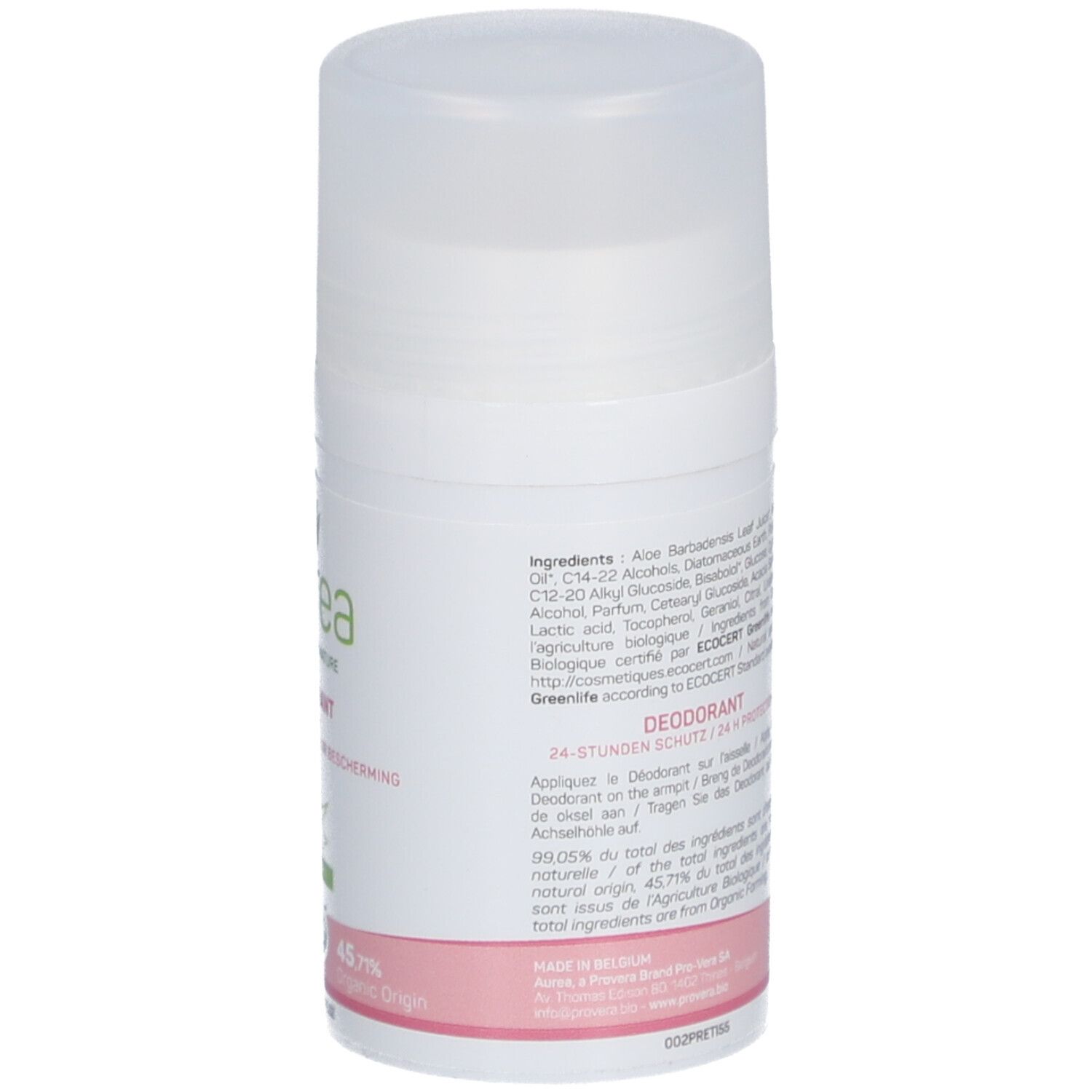 Aurea Deodorant 24H Aloe vera