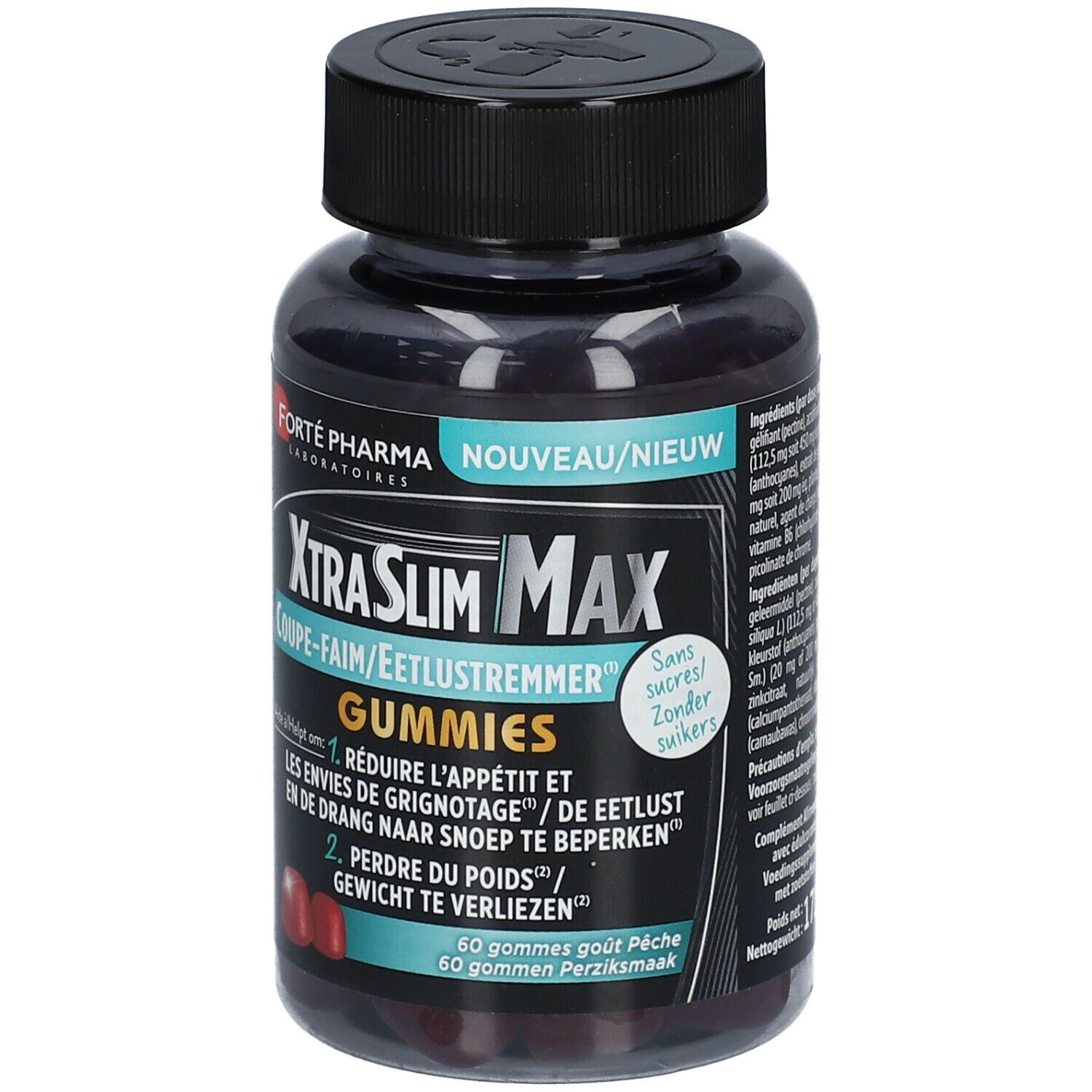 FORTE PHARMA Xtra Slim Max Coupe-faim Gummies