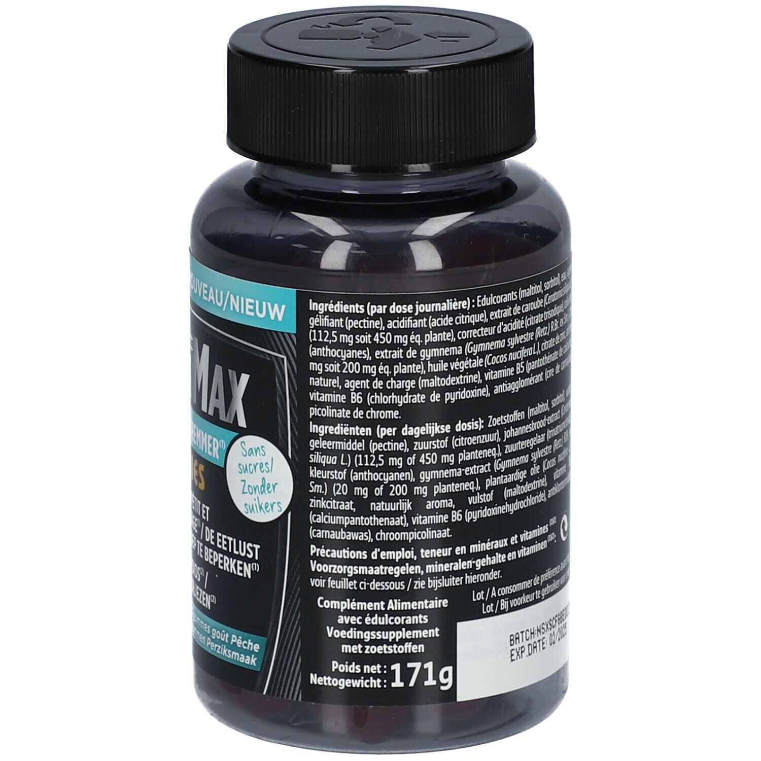 FORTE PHARMA Xtra Slim Max Coupe-faim Gummies