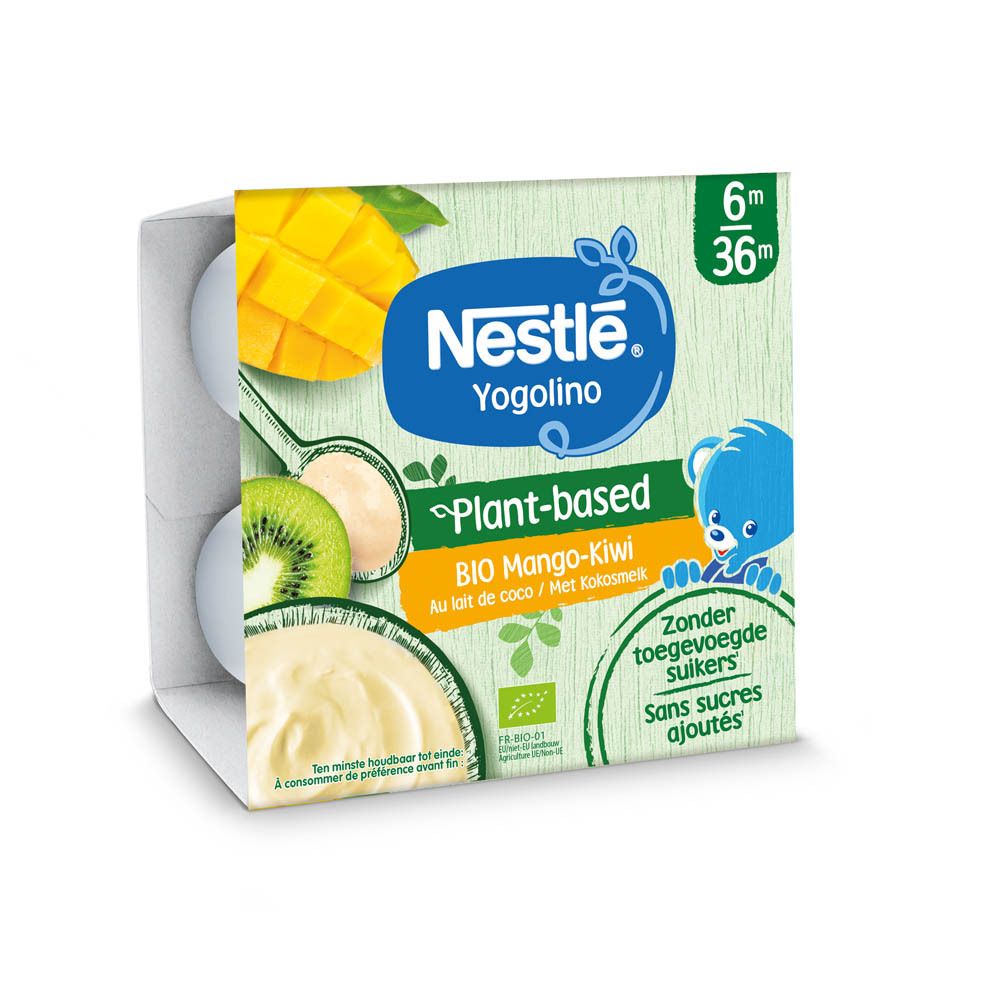 NESTLE® Yogolino Desserts végétaux  Mangue/Bio