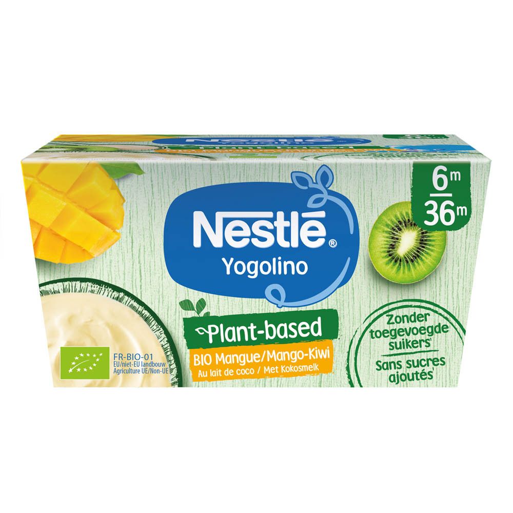 NESTLE® Yogolino Pflanzliche Desserts Mango/Bio