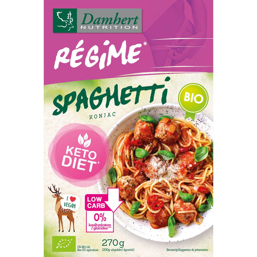 DAMHERT Régime Spaghetti Konjac
