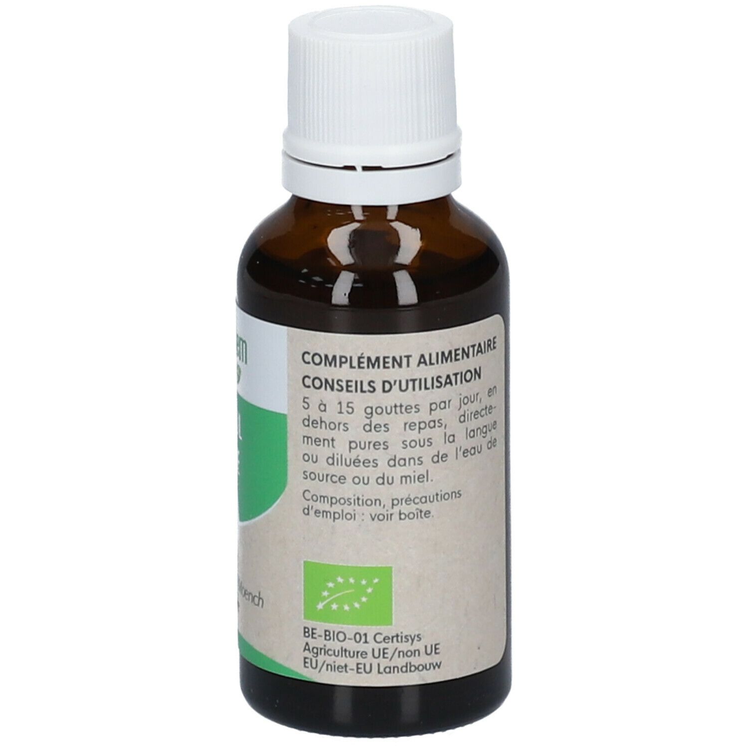 HERBALGEM - Tilleul Bio - Complément Alimentaire  - Extrait De Bourgeon Frais - Pour Sommeil & Détente - 30 ml