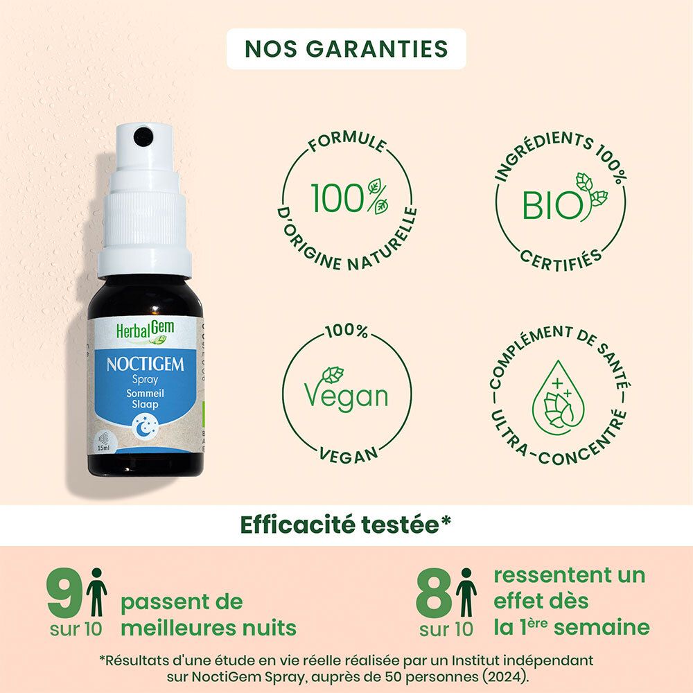 HerbalGem NOCTIGEM - Spray