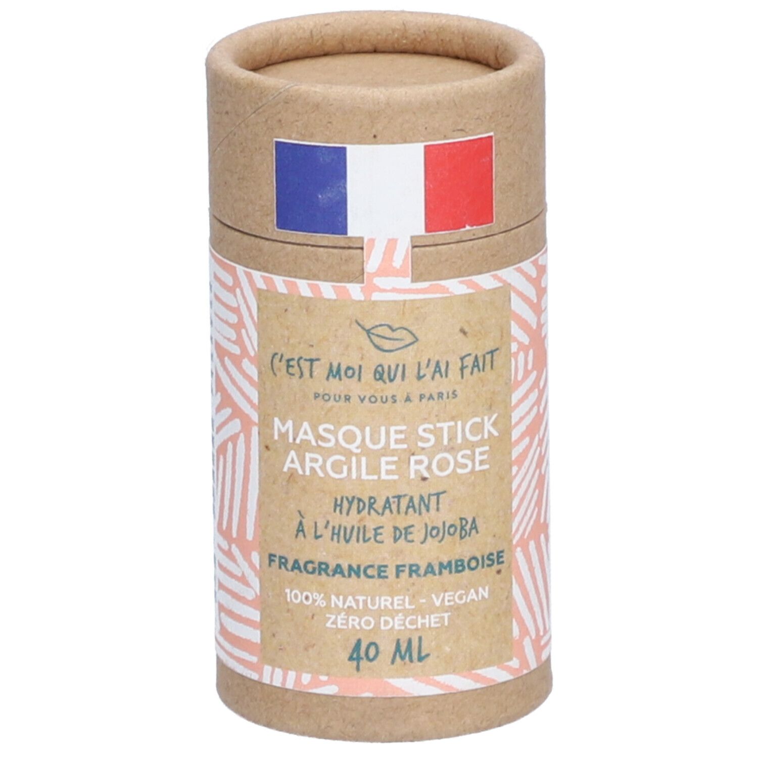 C'est Moi Qui L'ai Fait Maske Stick Rosa Tonerde Himbeerduft