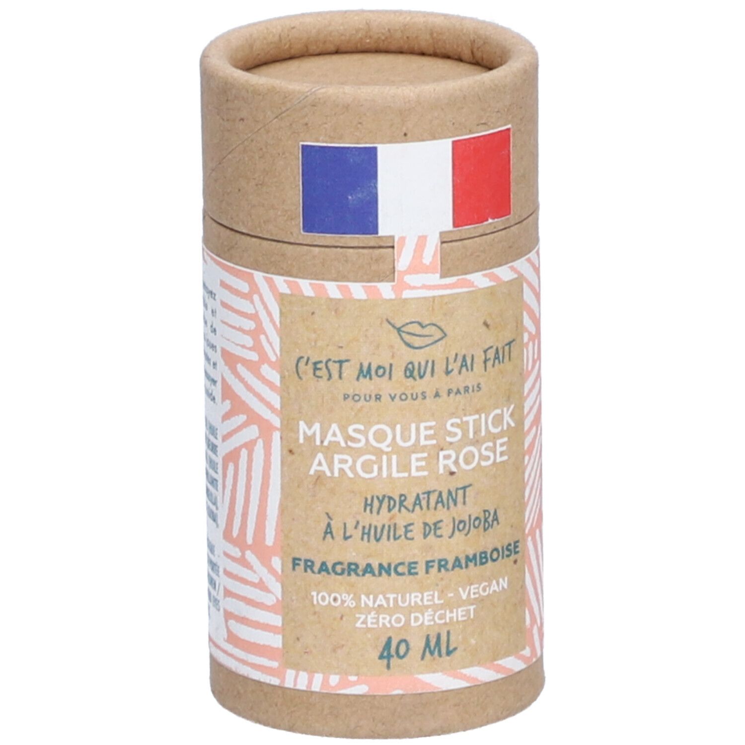 C'est Moi Qui L'ai Fait Maske Stick Rosa Tonerde Himbeerduft
