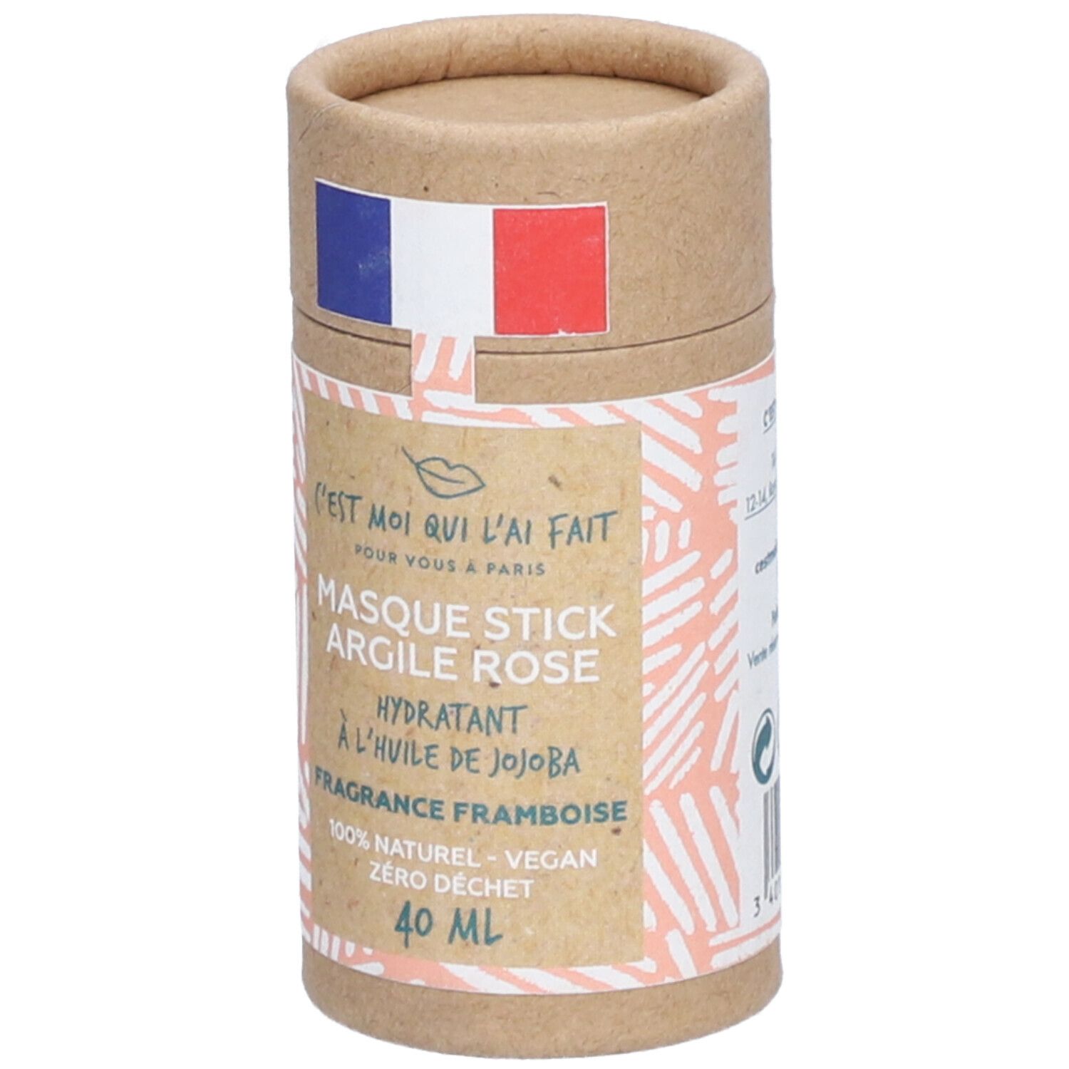 C'est Moi Qui L'ai Fait Maske Stick Rosa Tonerde Himbeerduft