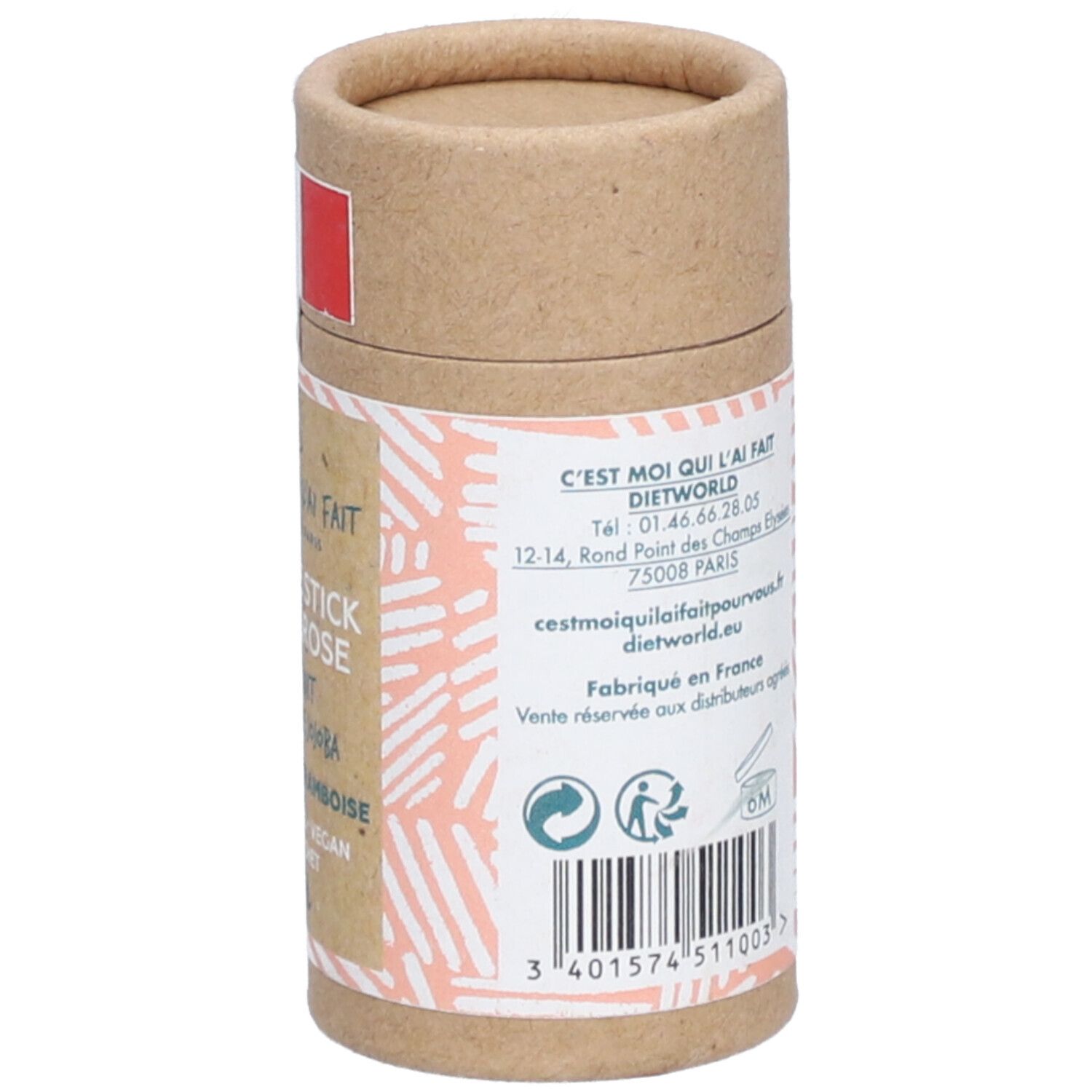 C'est Moi Qui L'ai Fait Maske Stick Rosa Tonerde Himbeerduft