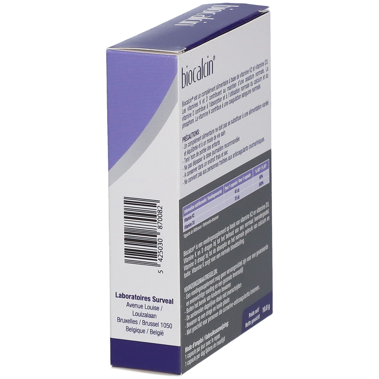 Surveal Laboratoires biocalcin®