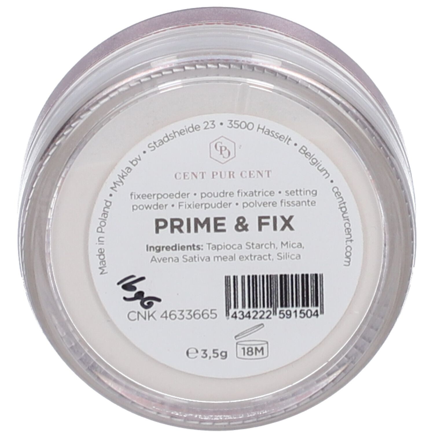 Cent Pur Cent Prime & Fix Puder