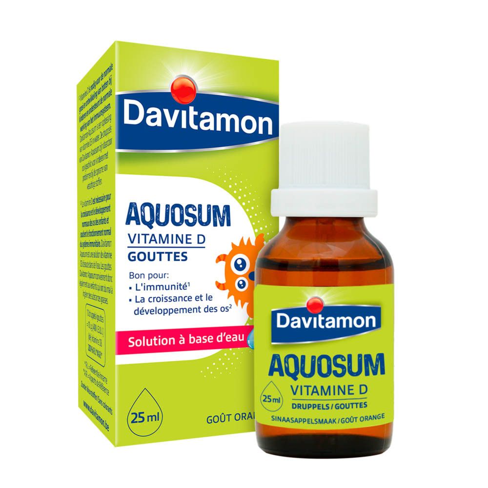 Davitamon Aquosum Vitamine D Gouttes