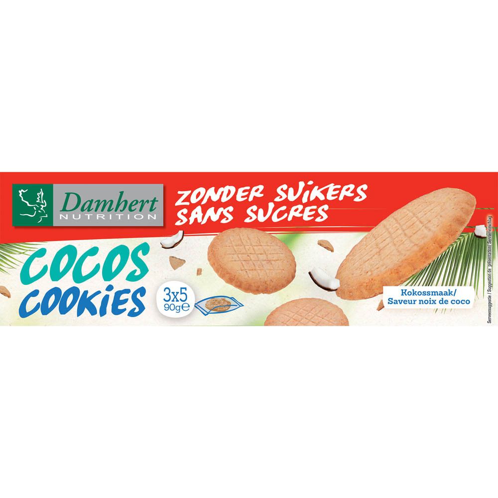Damhert Kekse Kakao ohne Zucker