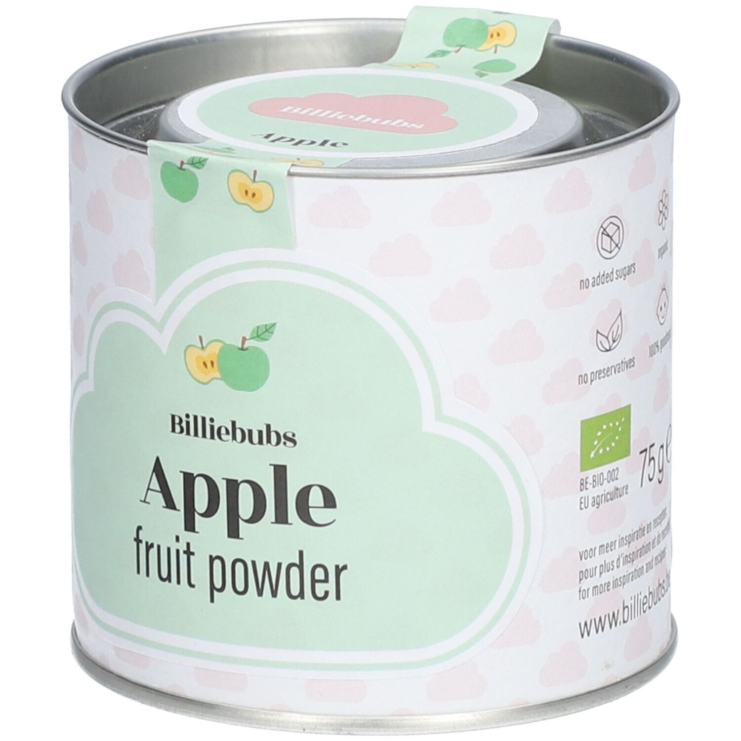 Billiebubs Fruchtpulver Apfel