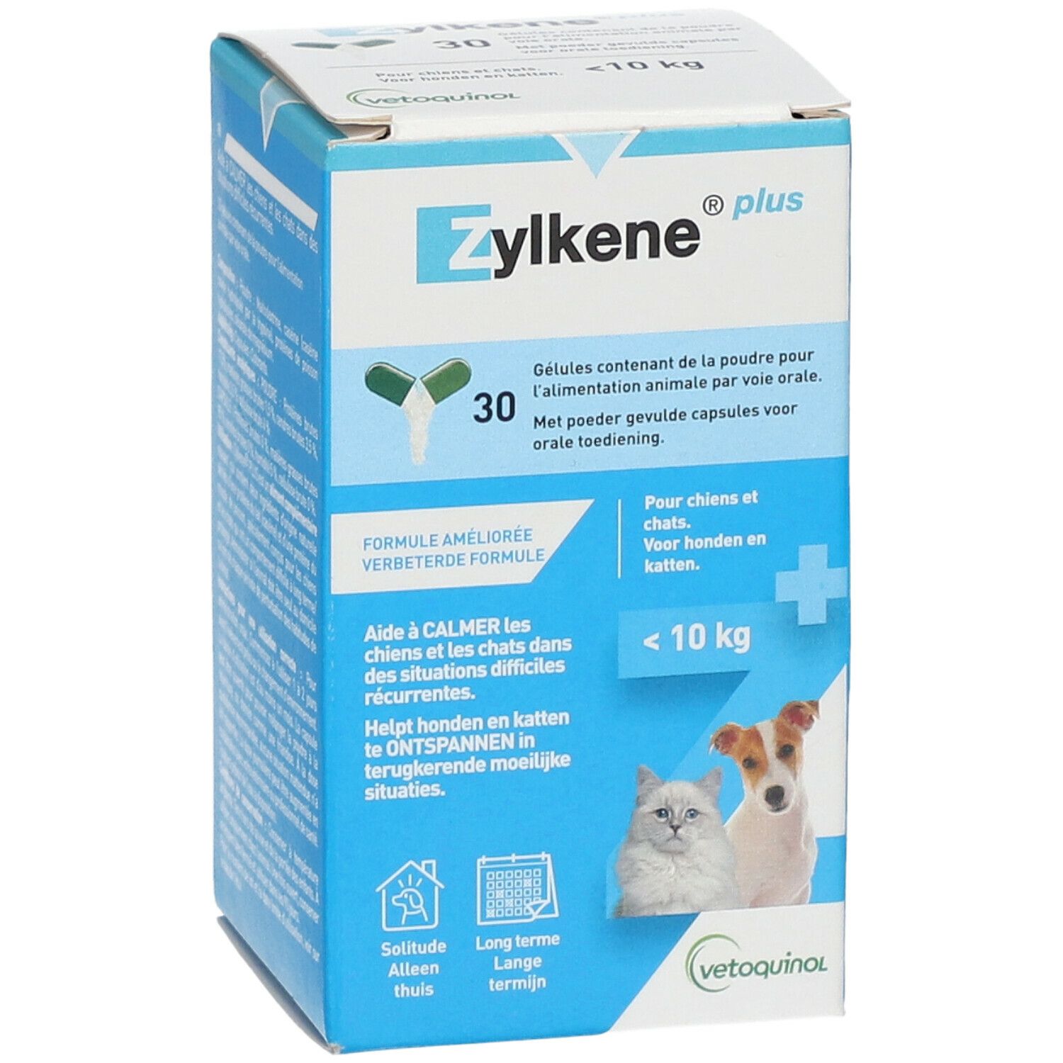 ZYLKENE Plus pour petits chiens et chats ( < 10 kg)