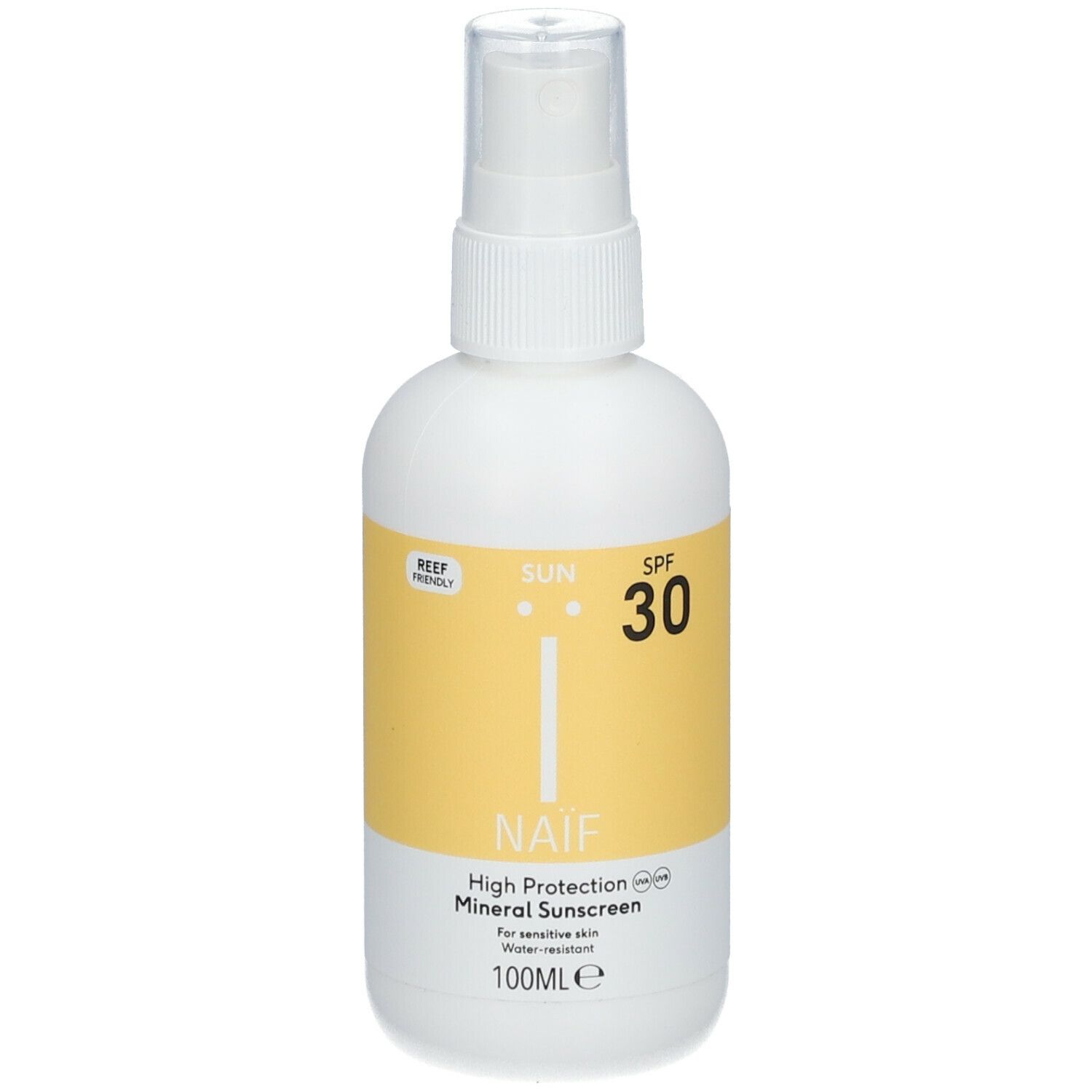 NAÏF Sun Mineralischer Sonnenschutz Spray solaire SPF30