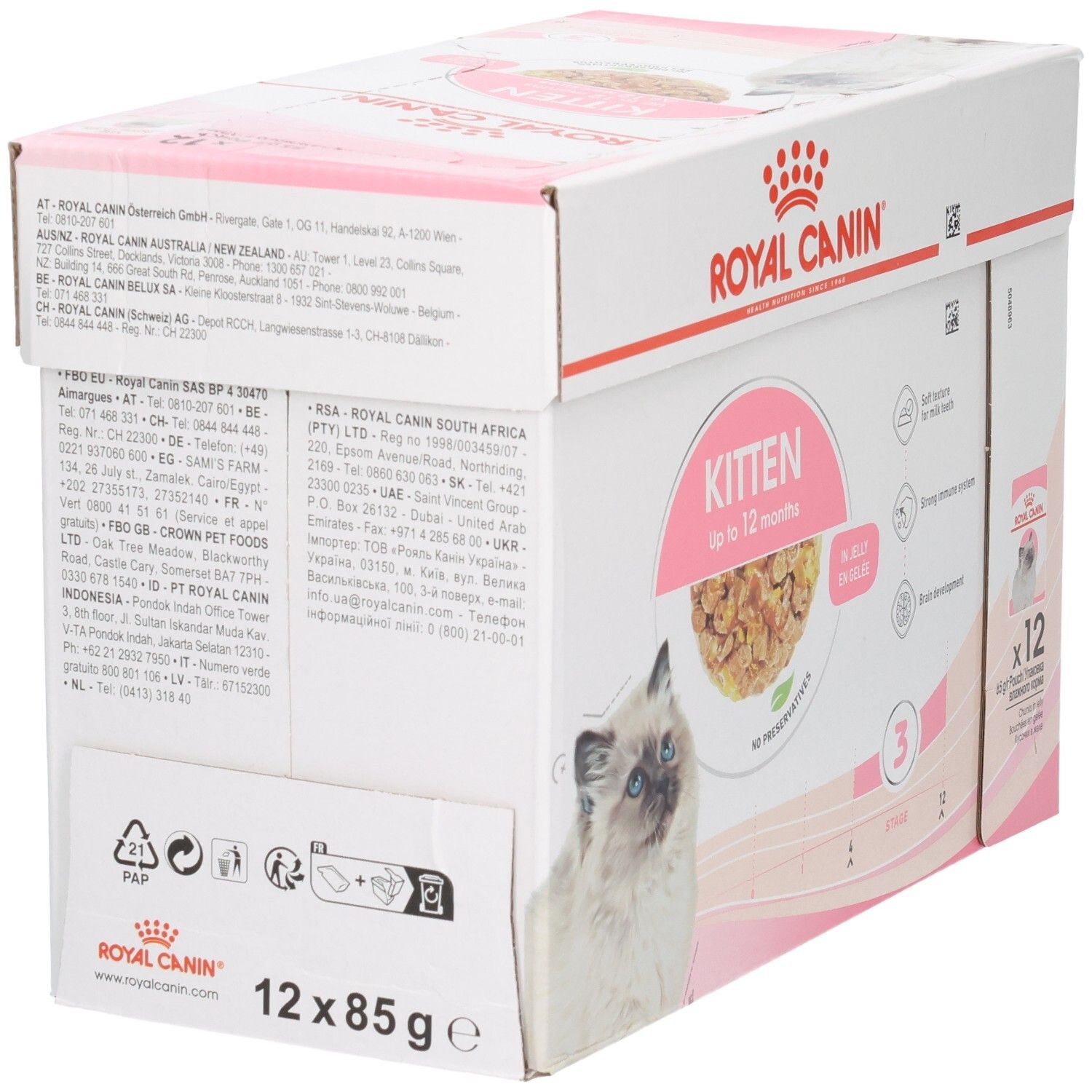 Royal Canin Light Weight Care Futterbox, 12x85g.