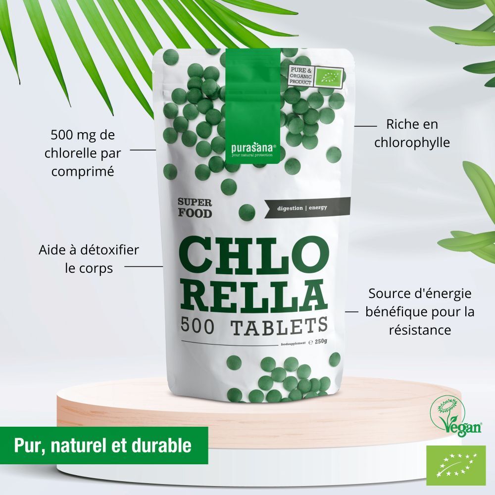 PURASANA Poudre de Chlorella