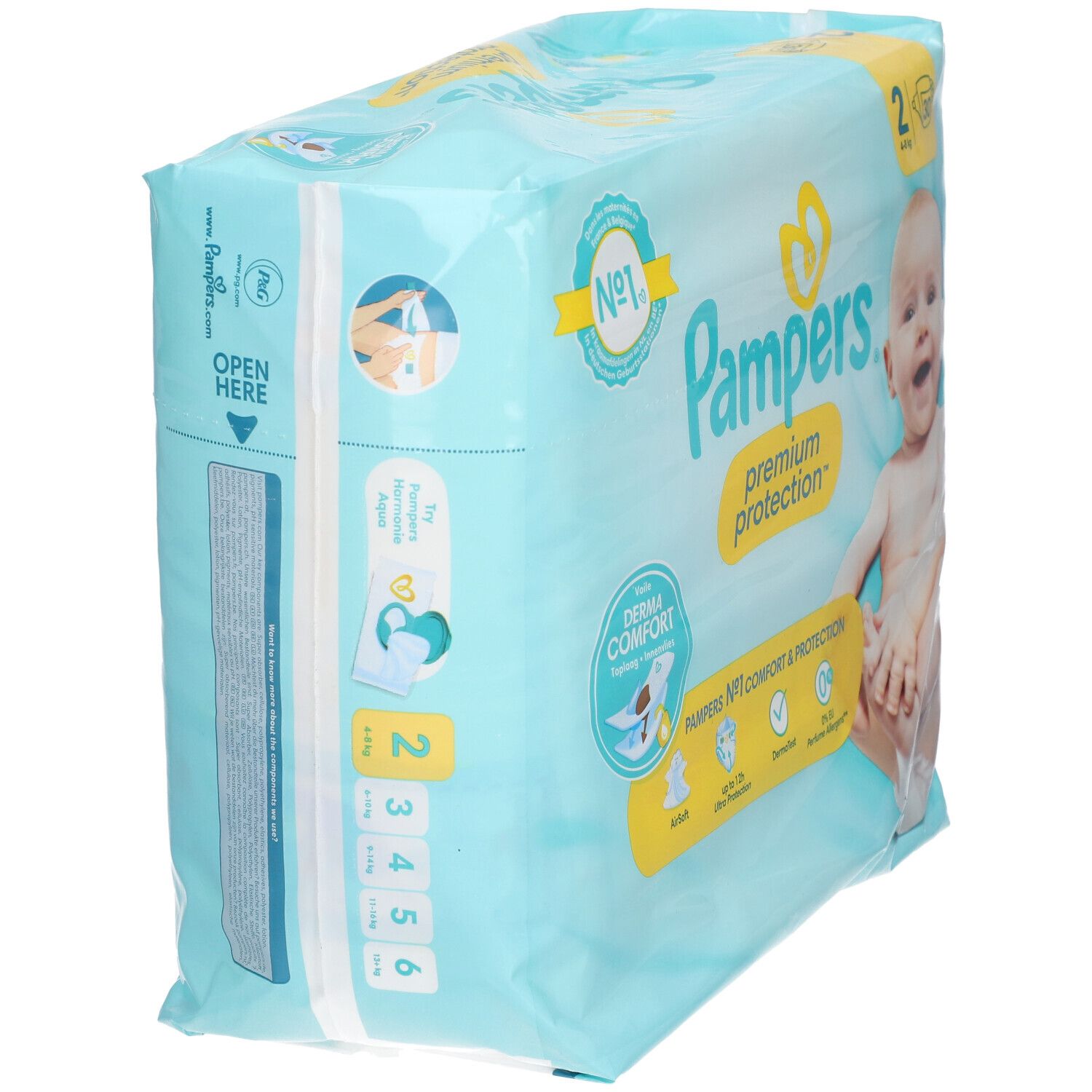 PAMPERS Premium Schutzwindel Größe 2 4-8 kg
