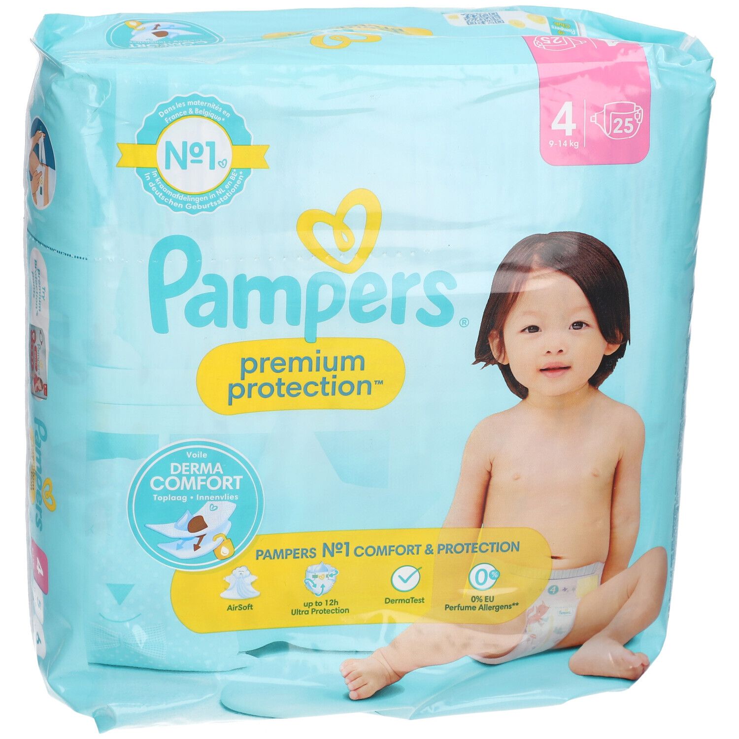 PAMPERS Premium Protection Couche taille 4 9-14 kg