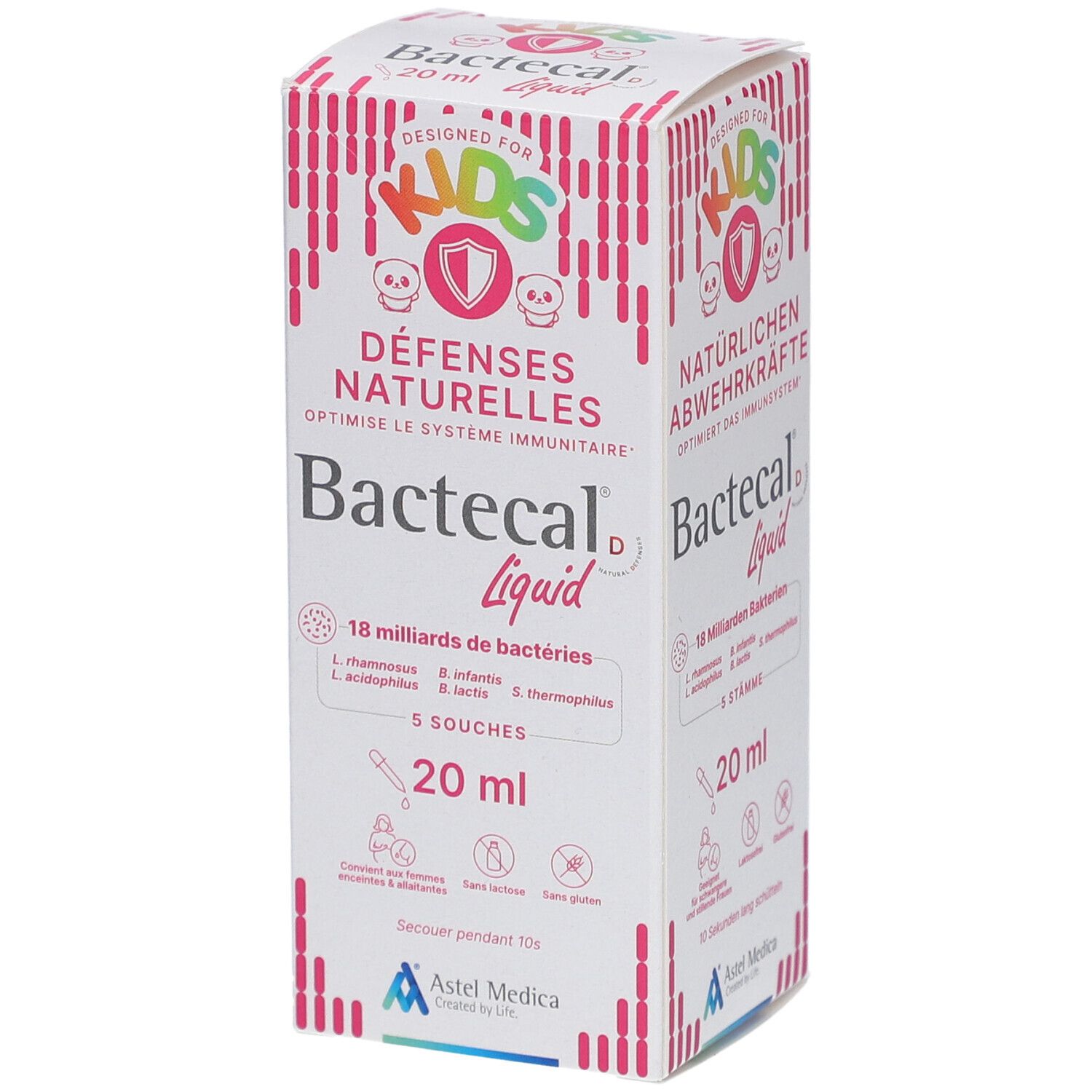 BACTECAL D Liquid Flasche für Kinder, 20 ml.