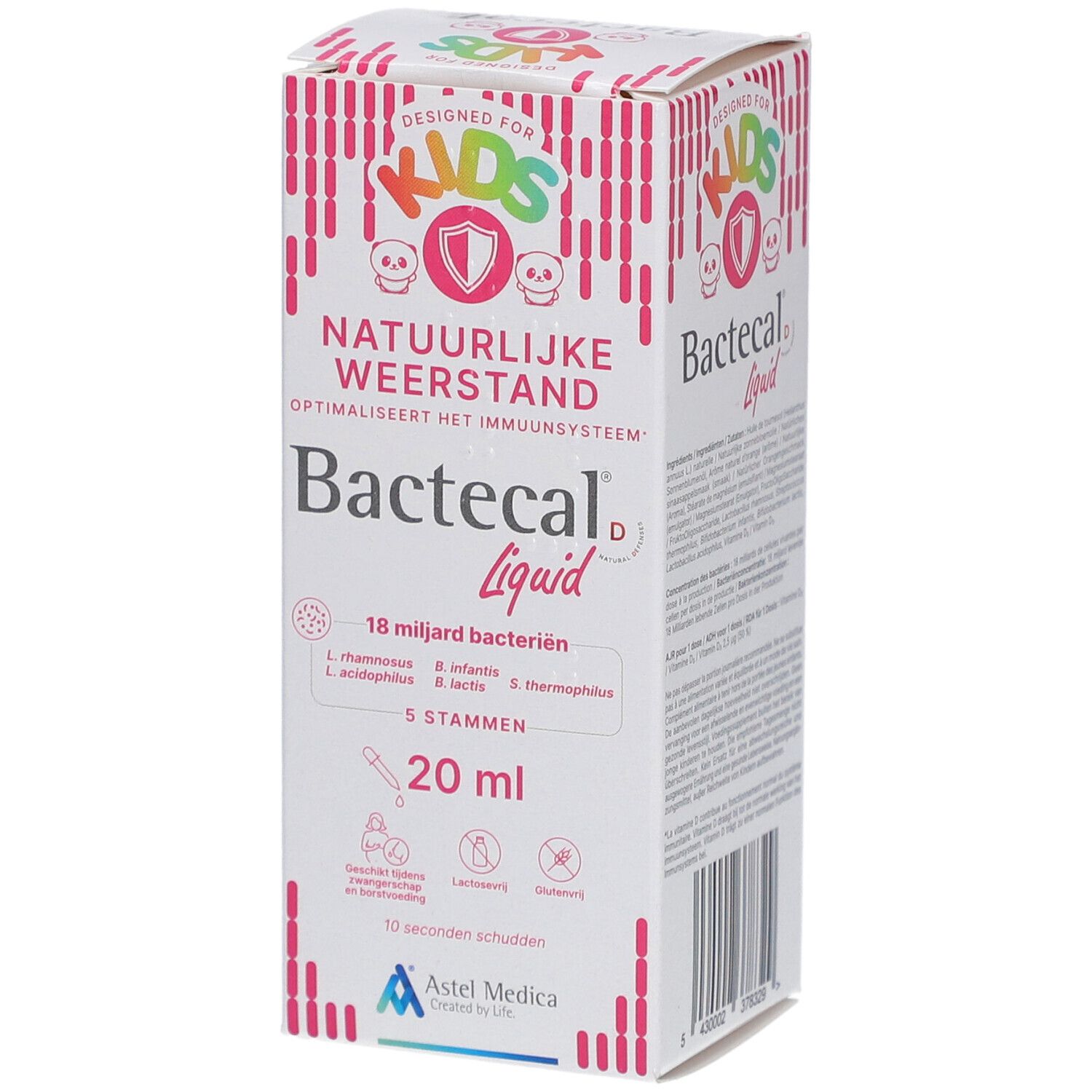 BACTECAL D Liquid Flasche für Kinder, 20 ml.