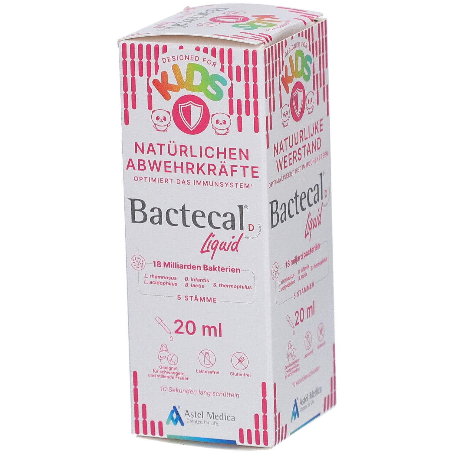 BACTECAL D Liquid Flasche für Kinder, 20 ml.