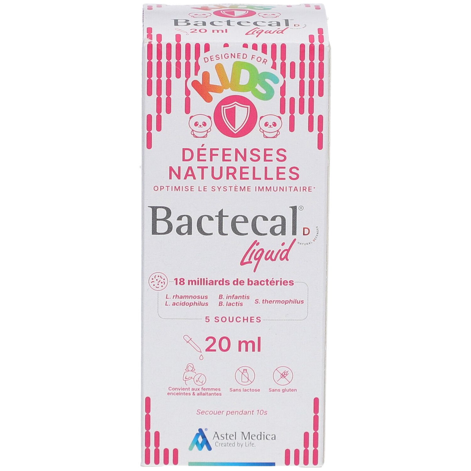 BACTECAL D Liquid Flasche für Kinder, 20 ml.