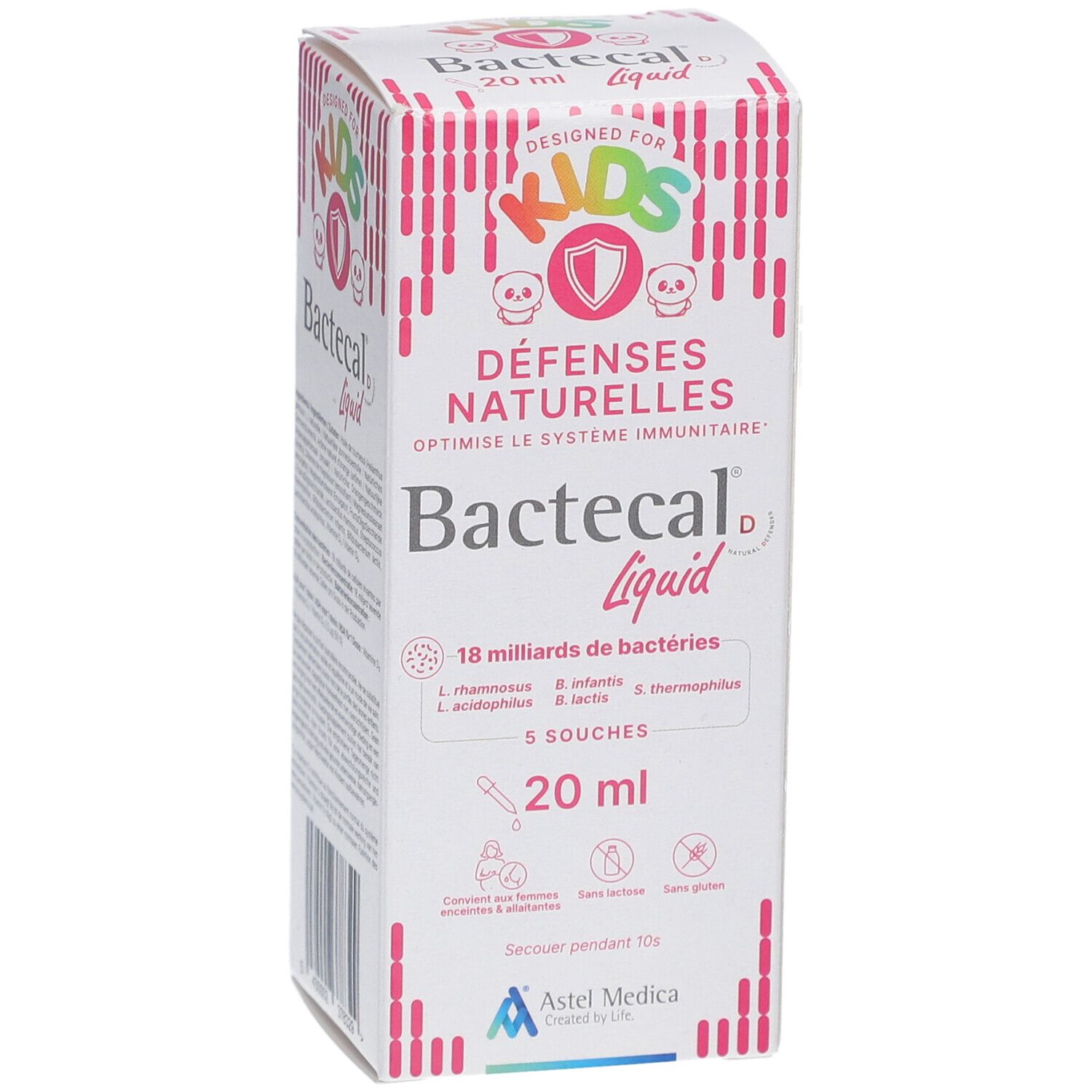 BACTECAL D Liquid Flasche für Kinder, 20 ml.