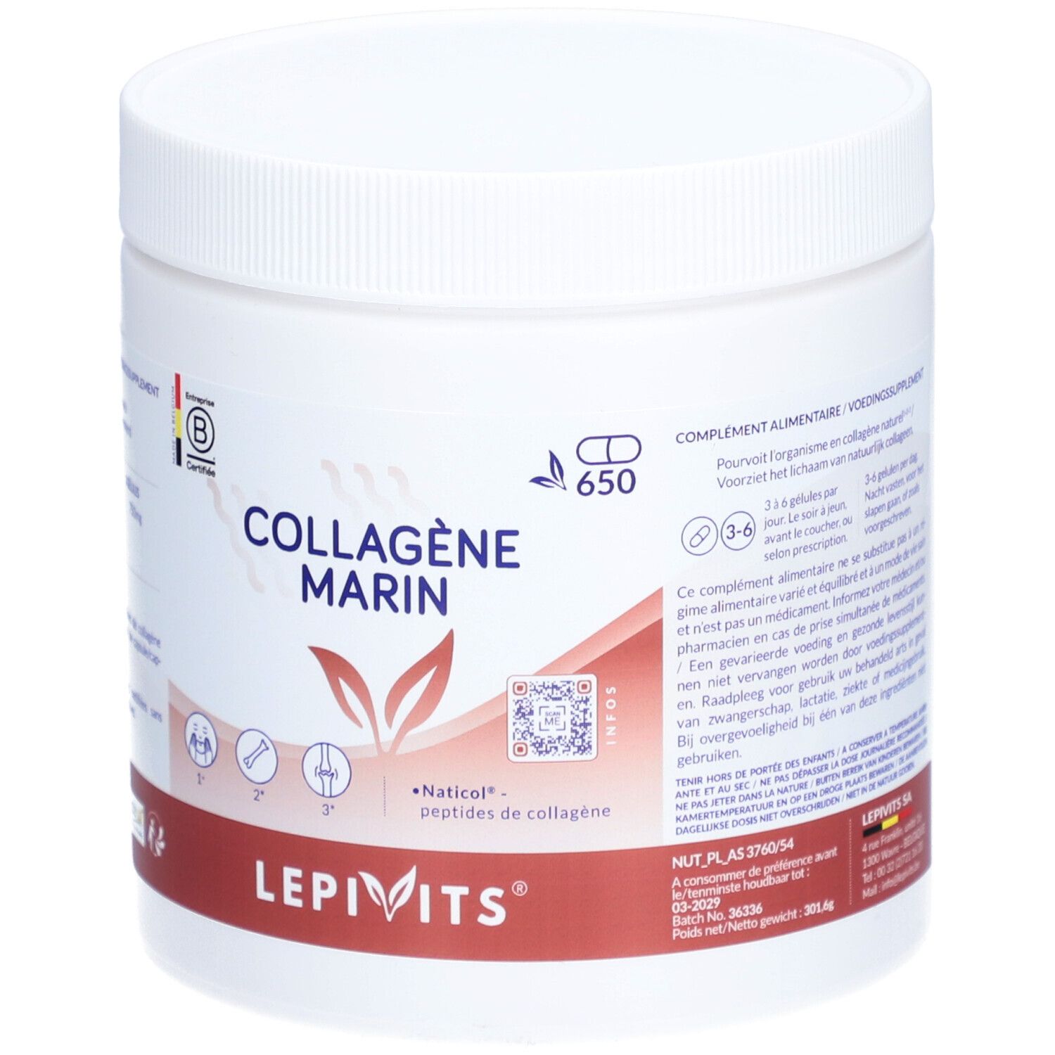 LEPIVITS® COLLAGENE MARIN