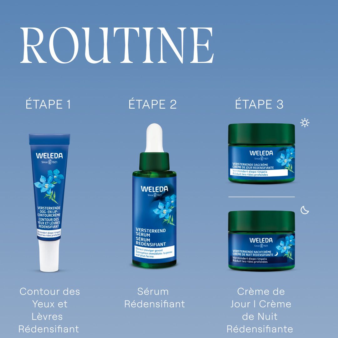 Weleda Gentiane Bleue & Edelweiss Crème Contour Yeux et Lèvres