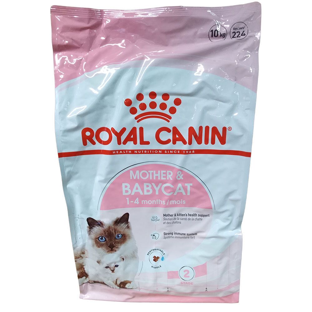 10kg Beutel Royal Canin Mother & Babycat Futter für Katzen.
