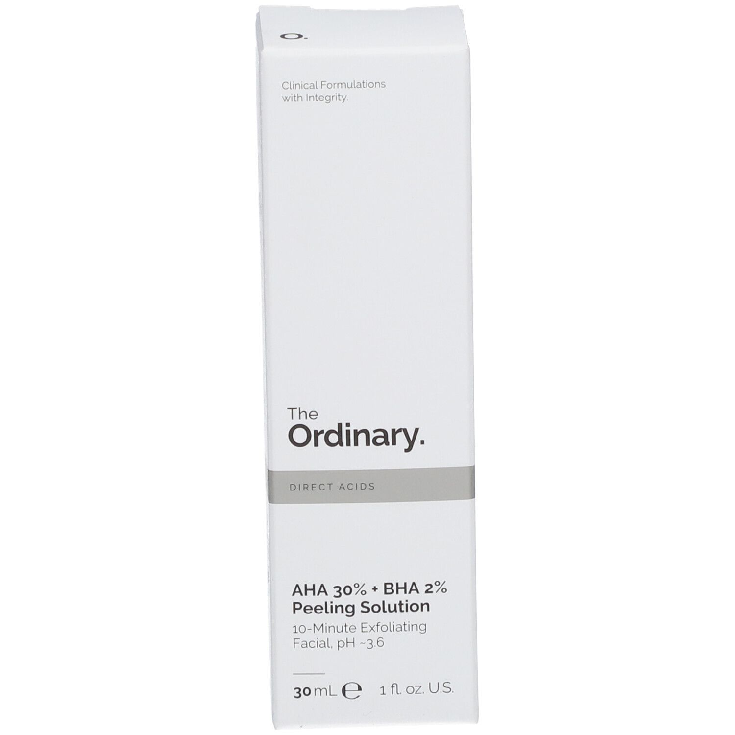 The Ordinary AHA 30% + BHA 2% Peeling Solution