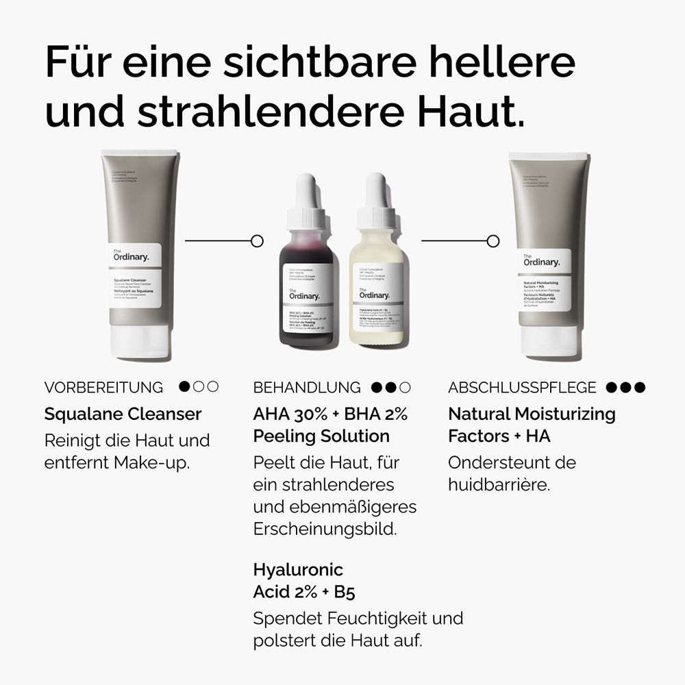 The Ordinary AHA 30% + BHA 2% Peeling Solution