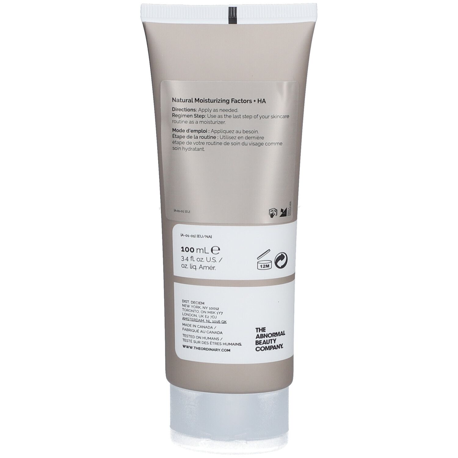 The Ordinary Natural Moisturizing Factors + HA