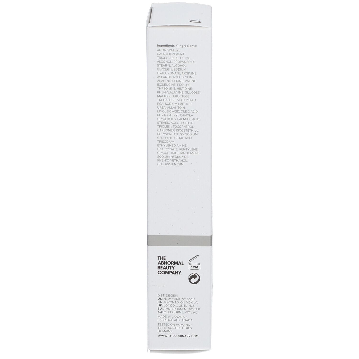 The Ordinary Natural Moisturizing Factors + HA