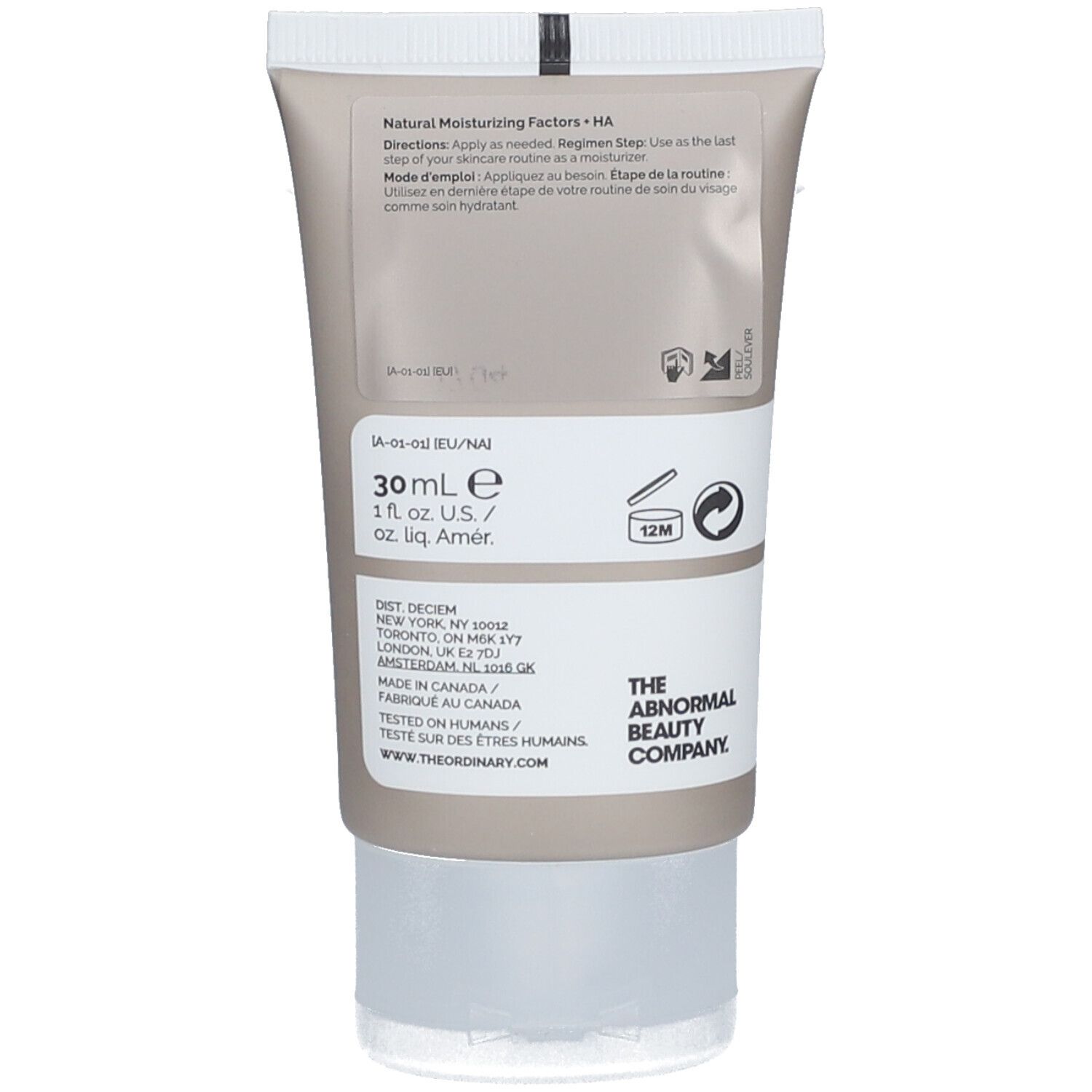 The Ordinary Natural Moisturizing Factors + HA
