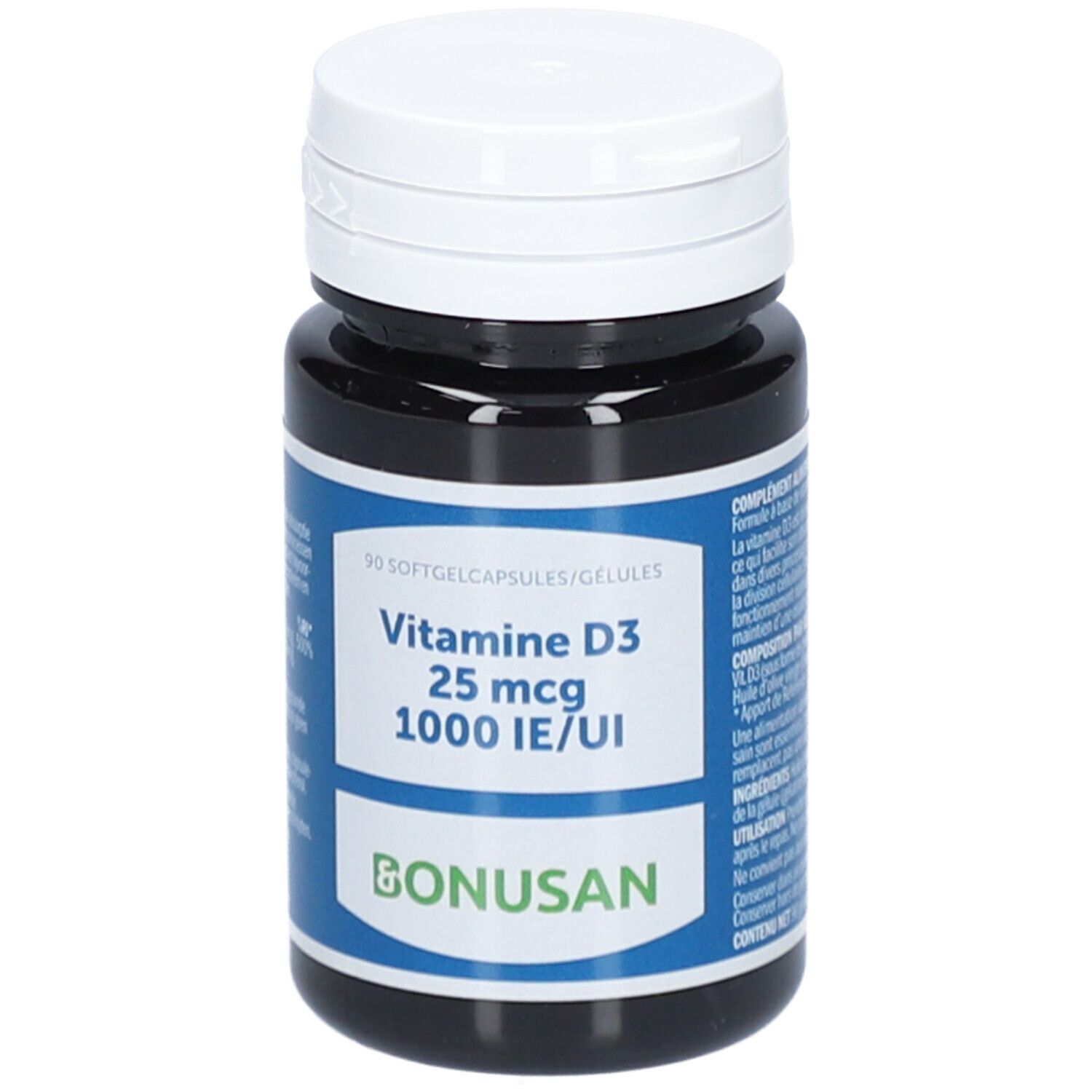 Bonusan Vitamin D3 25 mcg / 1000 UI
